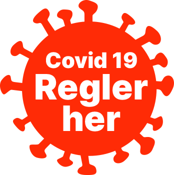 Covid-19 regler her